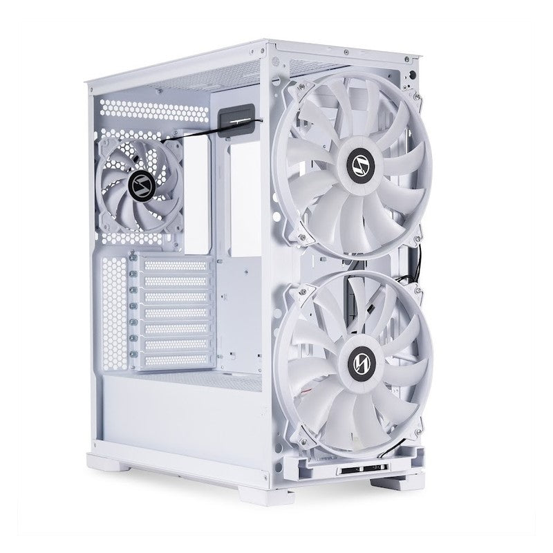 LIAN LI Lancool 215, Mid Tower Case - Snow White