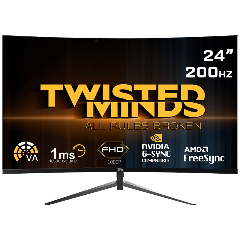 i5 GAMING PC, i5-12400F, RTX 3060 12GB, Windows 11 Pro with Twisted Minds 24