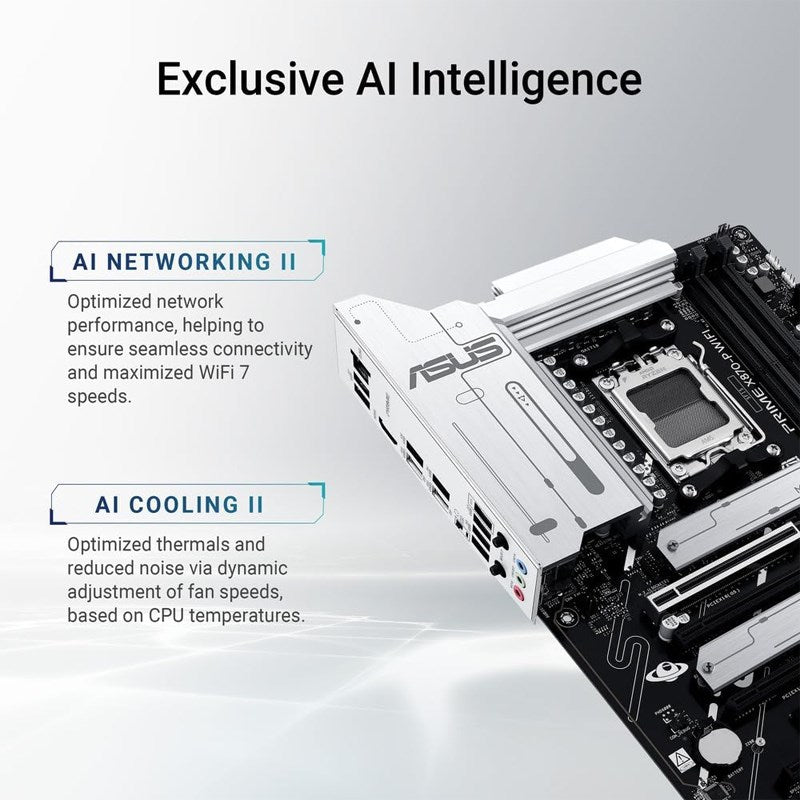 Asus PRIME X870-P WIFI ATX Gaming Motherboard