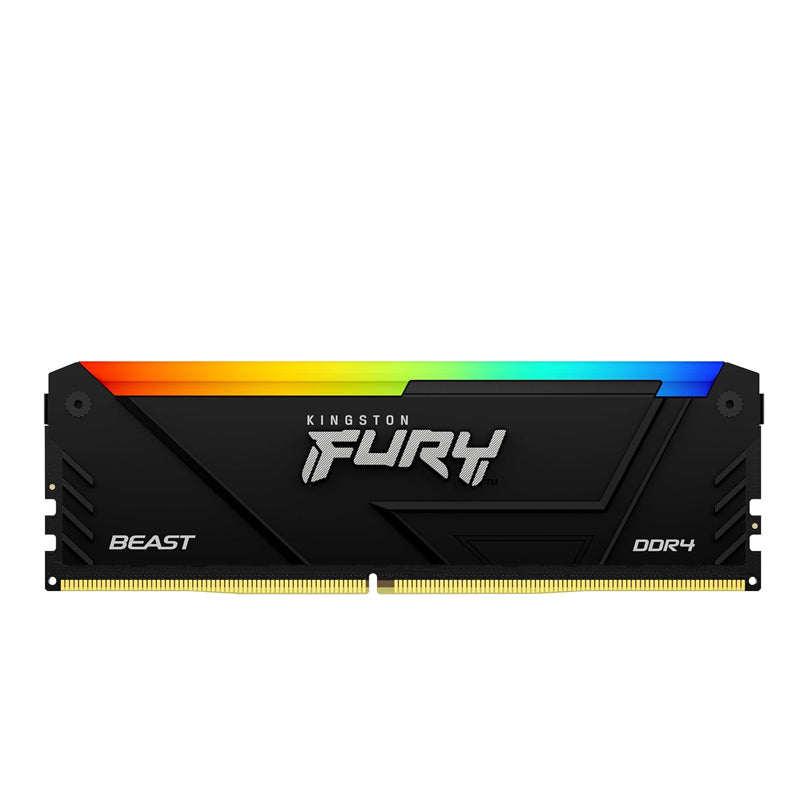 Buy KIngston FURY Beast Black RGB 8GB DDR4 3600MT/s RAM Memory Online ...