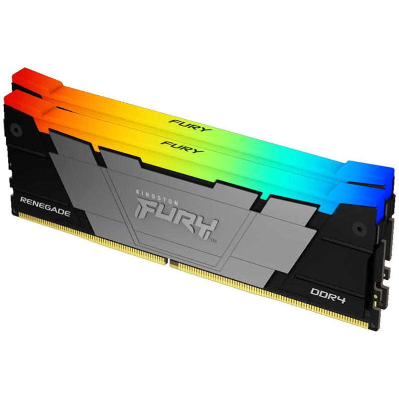 Kingston FURY Renegade Black RGB 16GB (2x8GB) DDR4 3200MT/s RAM Memory