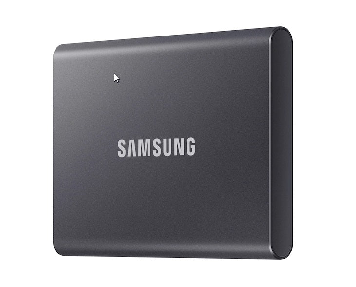 Samsung T7 2TB Portable SSD, USB 3.2 (Gen2, 10Gbps),1,050Mb/a Speed, for Windows and Mac