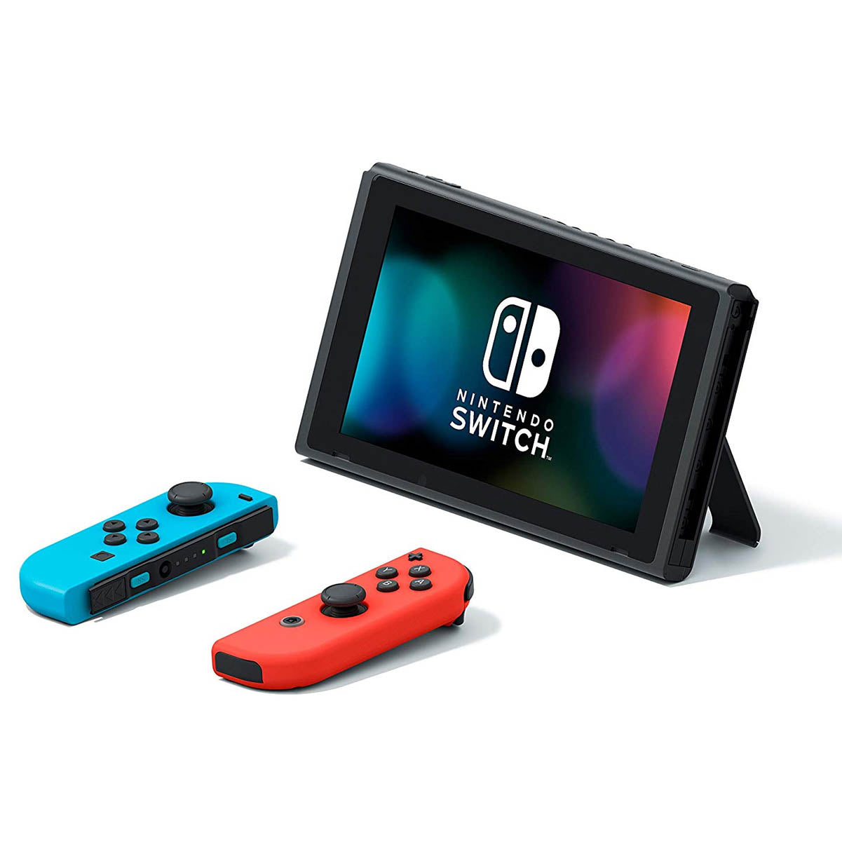 Nintendo Switch Gaming Console with Extended Battery - Neon Blue/Red Joy-Con