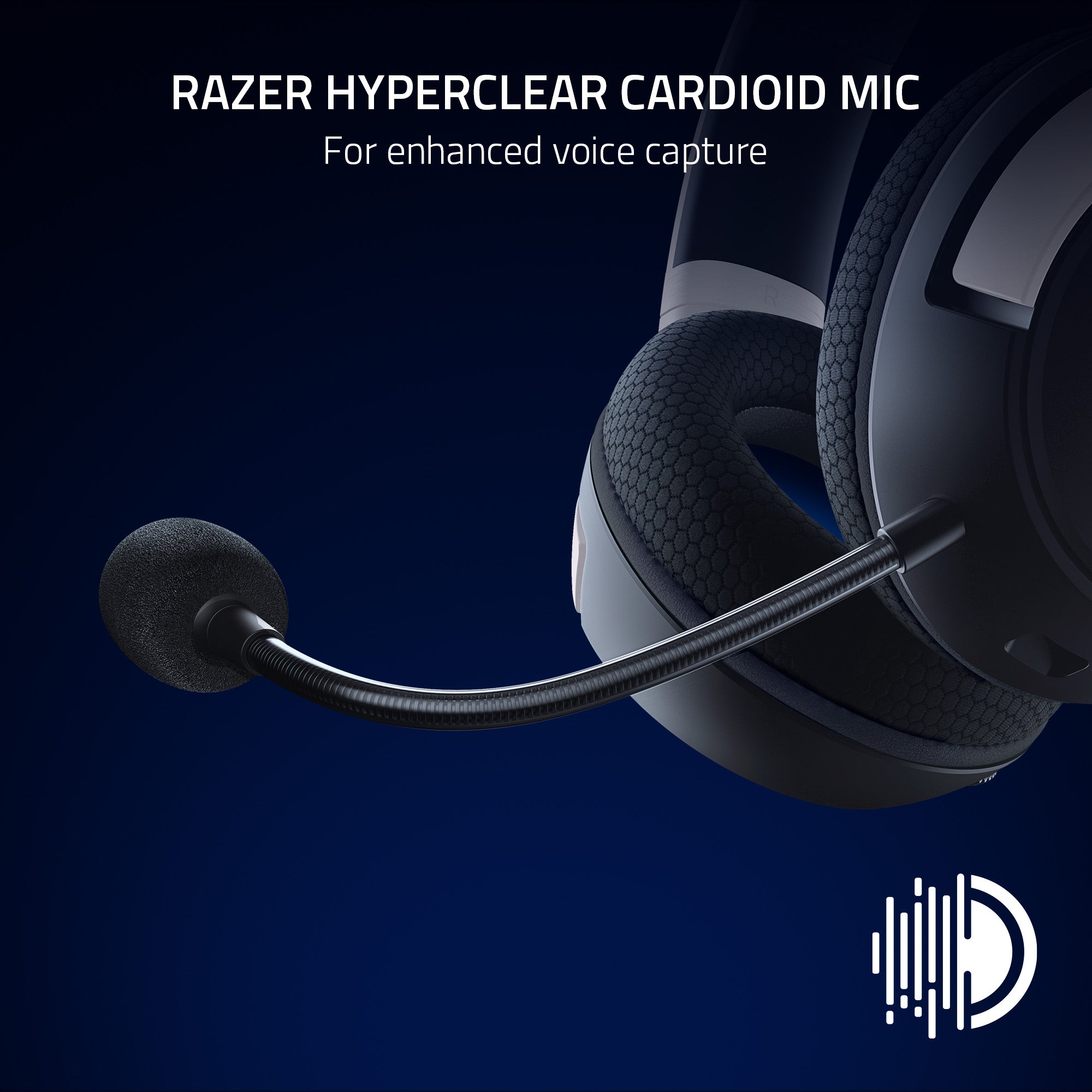 Razer Kaira HyperSpeed PlayStation Licensed Wireless Multi-Platform Gaming Headset - White