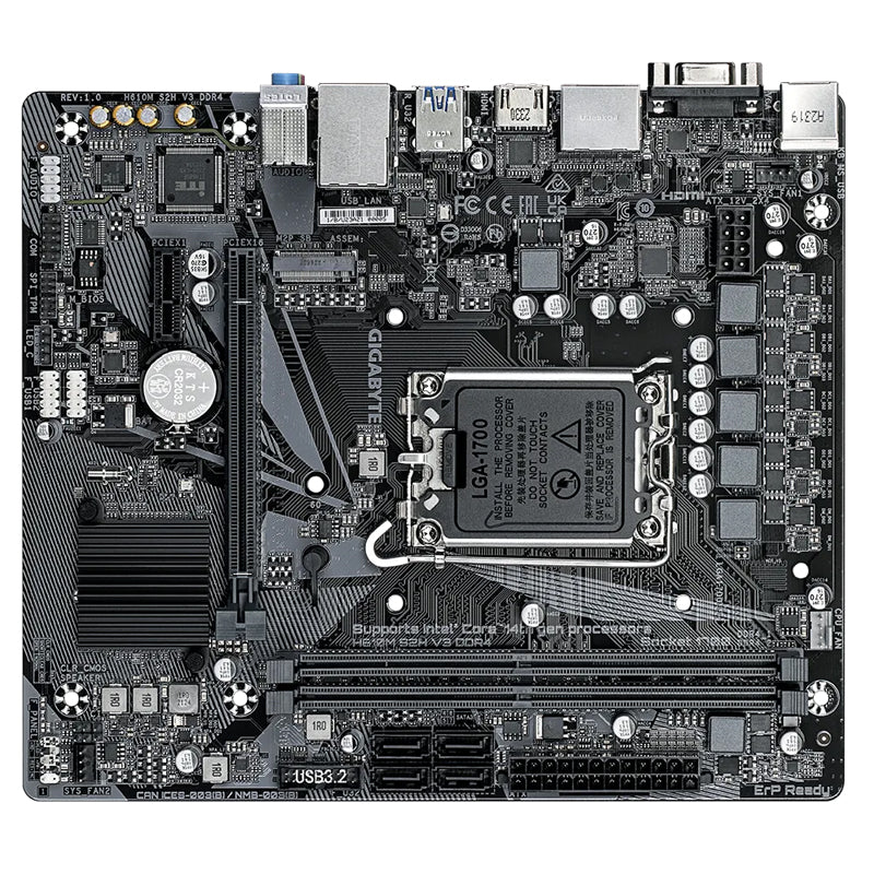 Gigabyte H610M S2H V3 DDR4 Micro ATX Gaming Motherboard