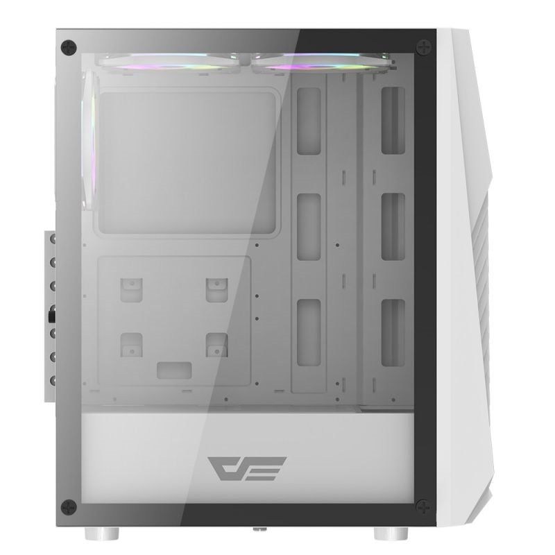 DarkFlash DK150 ATX Mid Tower PC Gaming Case - White