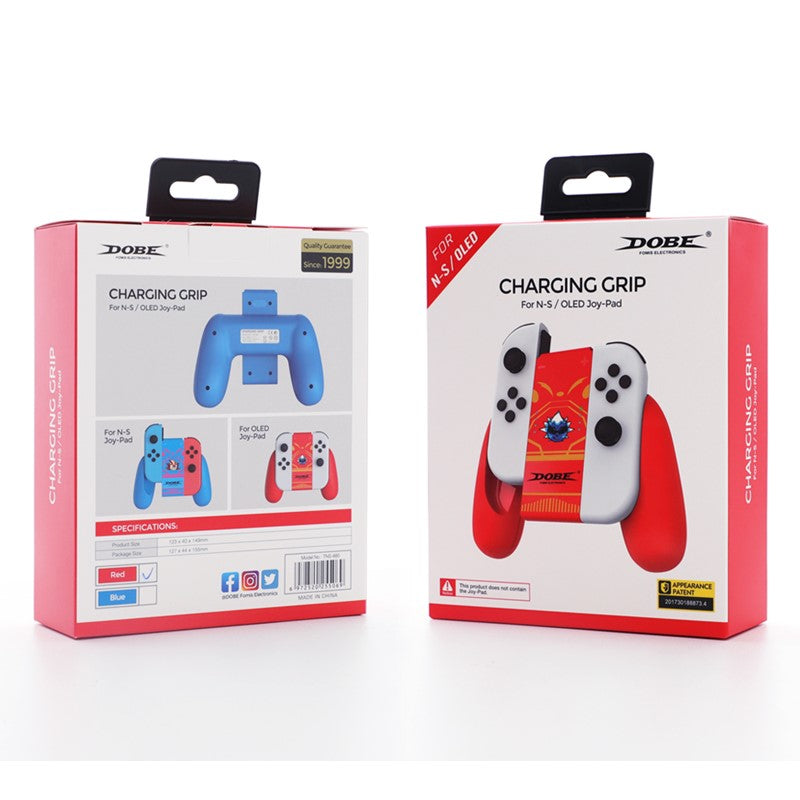 Dobe Switch Joy-Con Charging Grip, TNS-880, Blue