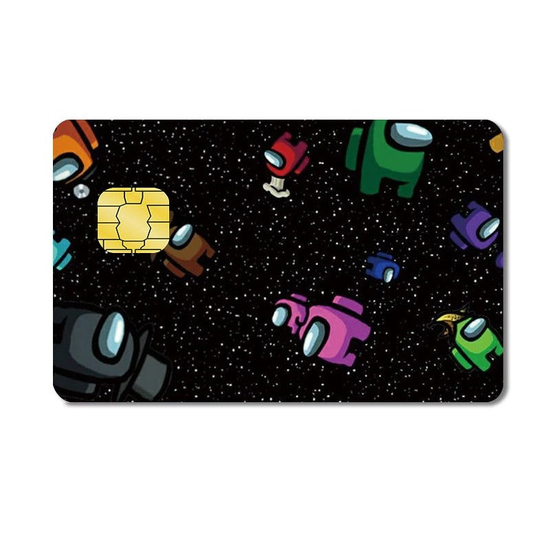 3M PVC Debit/Credit Card Cartoon Skin Sticker