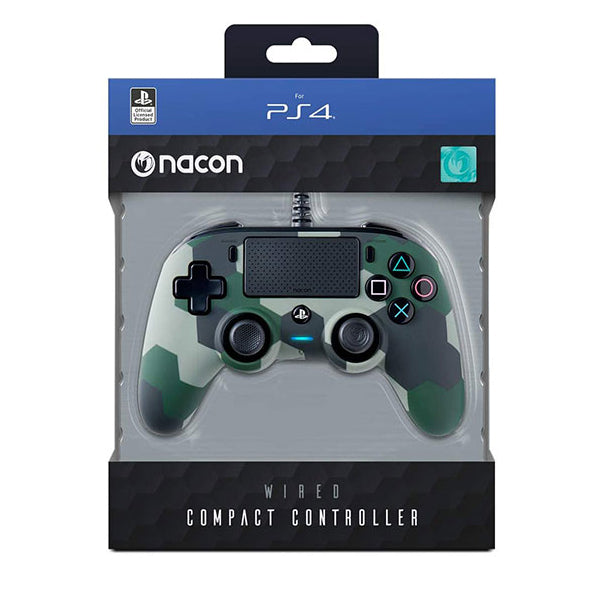 Nacon PS4 Wired Controller - Camo Green