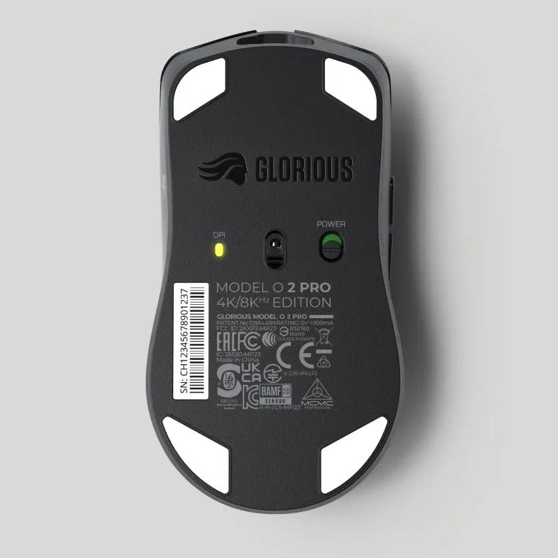 Glorious Model O 2 PRO 4K/8K Wireless RGB Gaming Mouse-Black