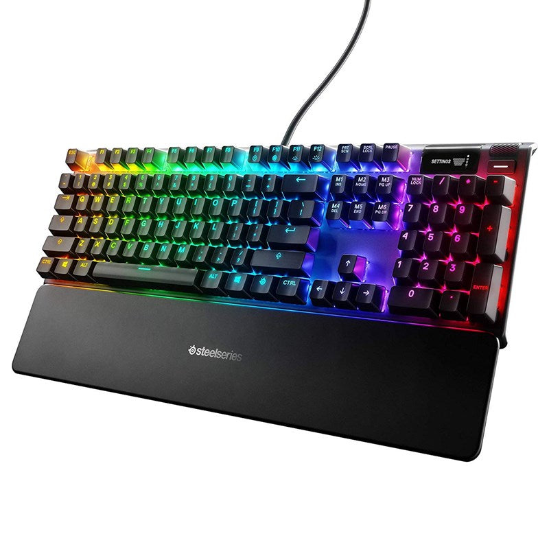 Steel Series APEX PRO Wired RGB Mechanical Gaming Keyboard - Black