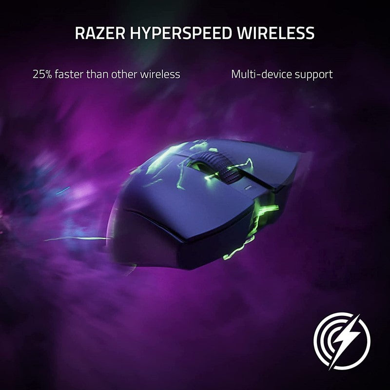 Razer DeathAdder V3 Pro Ultra-lightweight Wireless Ergonomic Esports Mouse Classic Base - Black