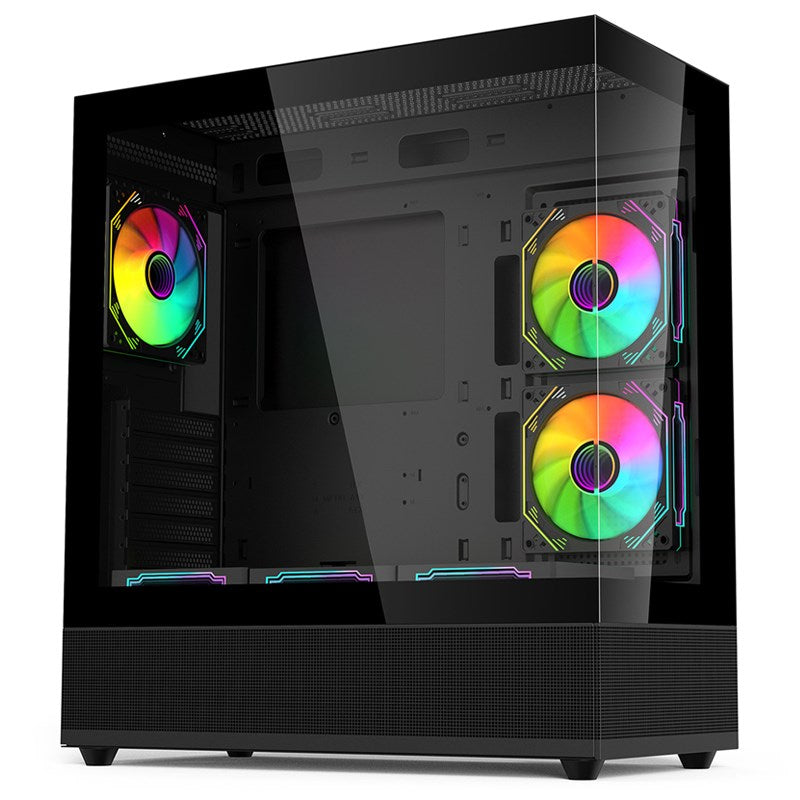 Acer V930 Tempered Glass ATX Mid Tower Gaming PC Case - Black