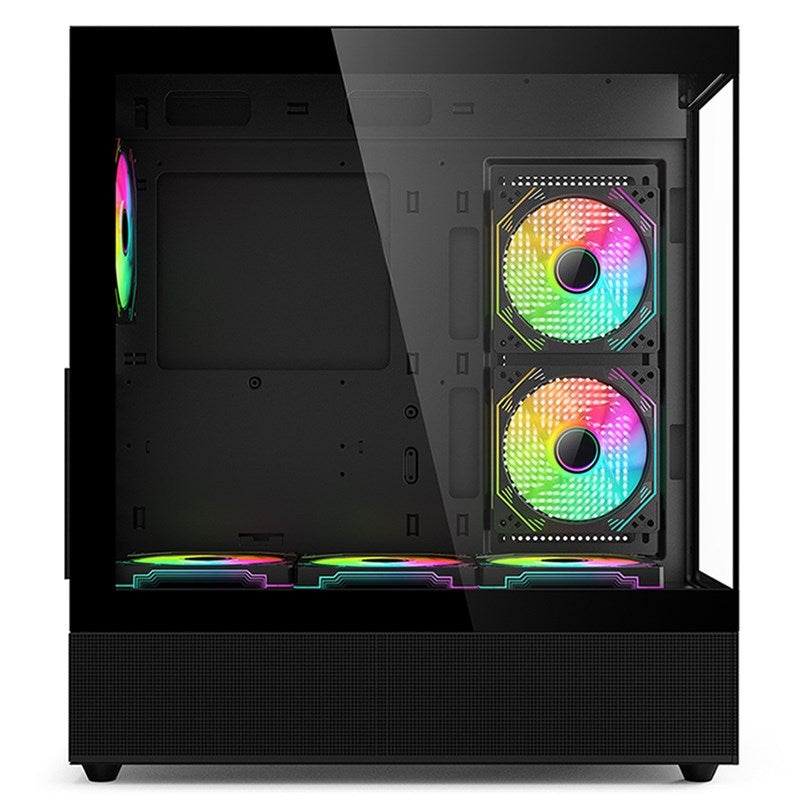 Acer V930 Tempered Glass ATX Mid Tower Gaming PC Case - Black