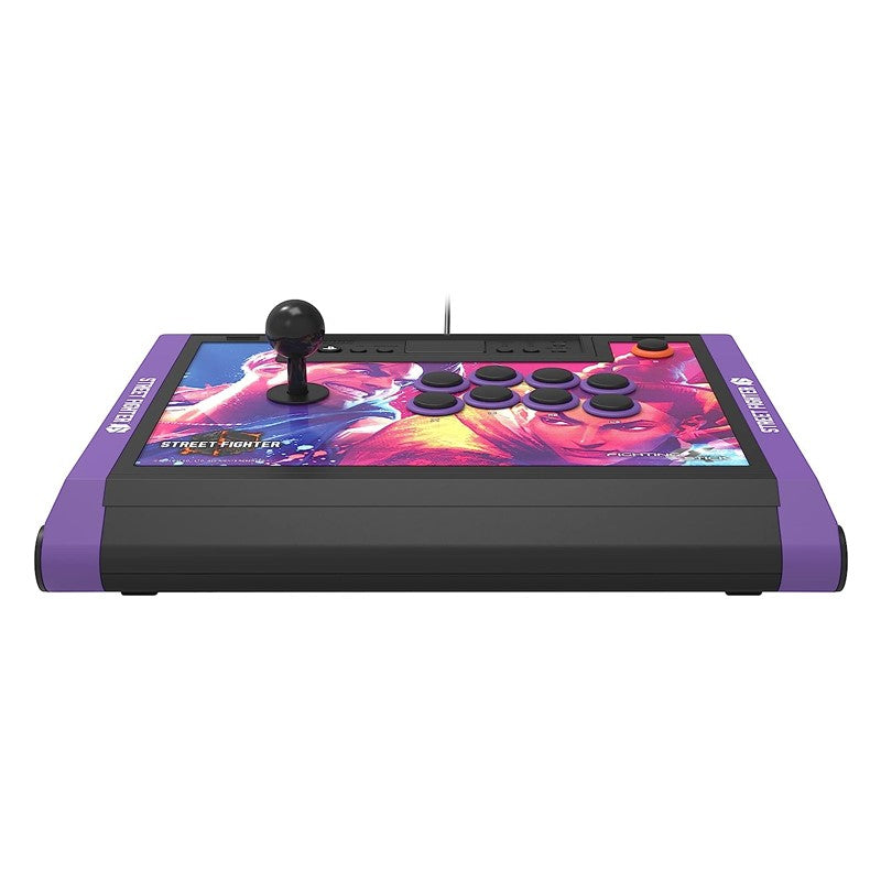 HORI Fighting Stick Alpha Wired Arcade Joystick Controller for PS5, PS4 and PC - Street Fighter 6 Edition