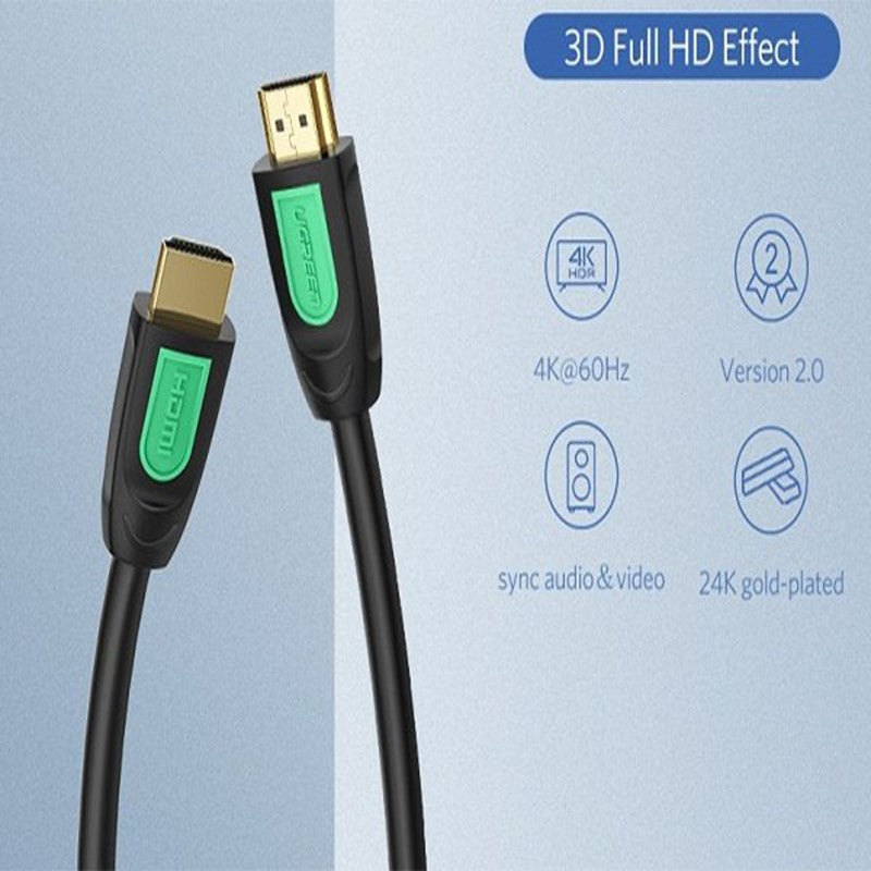 Ugreen 4K HDMI to HDMI, 2.0 Cable Round Cable Full  Copper