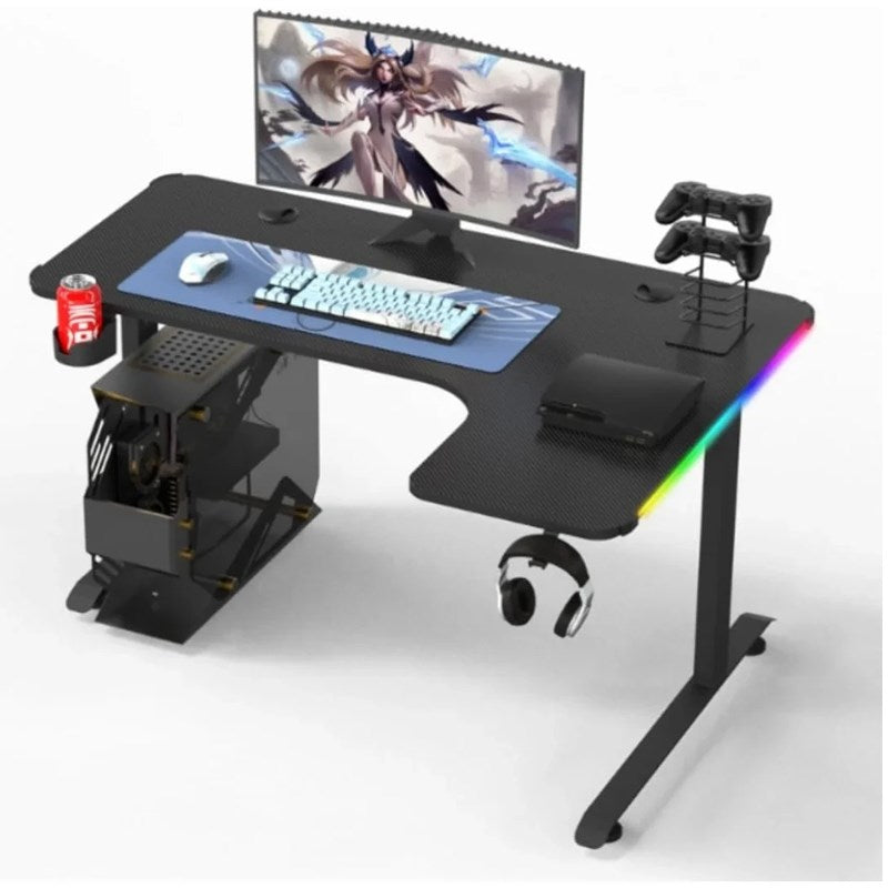 Buy Gamer King R Corner RGB Gaming Desk with Remote Control Online in ...