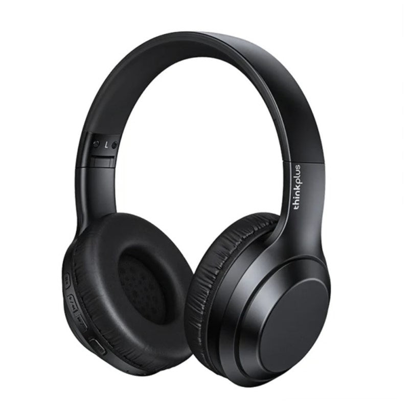 Buy Lenovo Thinkplus TH10 Overhead Stereo Wireless Headphone - Black ...