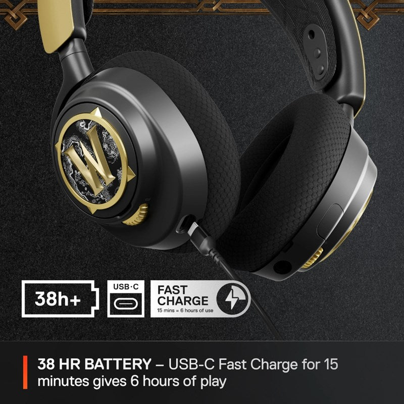 SteelSeries Arctis Nova 7 Wireless Gaming Headset - World of Warcraft Edition