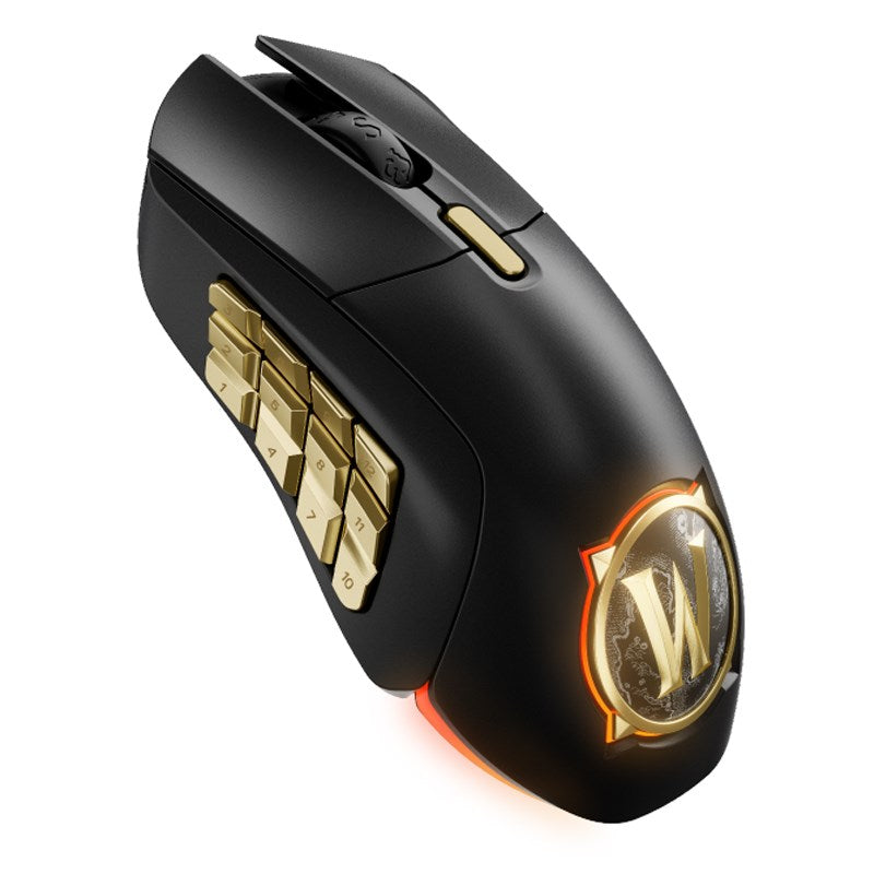 SteelSeries Aerox 9 Wireless RGB Gaming Mouse - World of Warcraft Edition