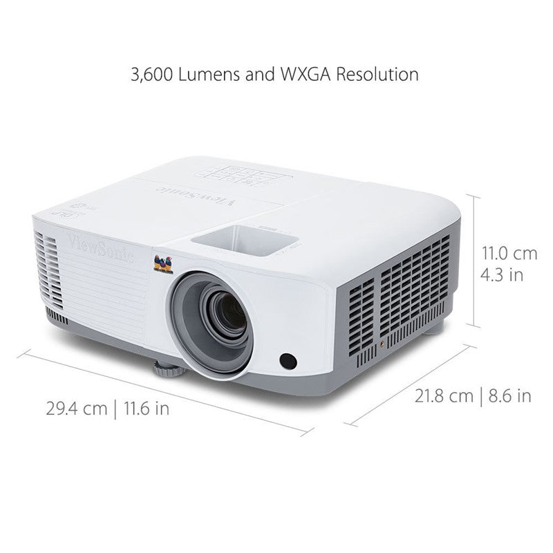 Viewsonic 3500 Lumens WXGA Business Projector,White
