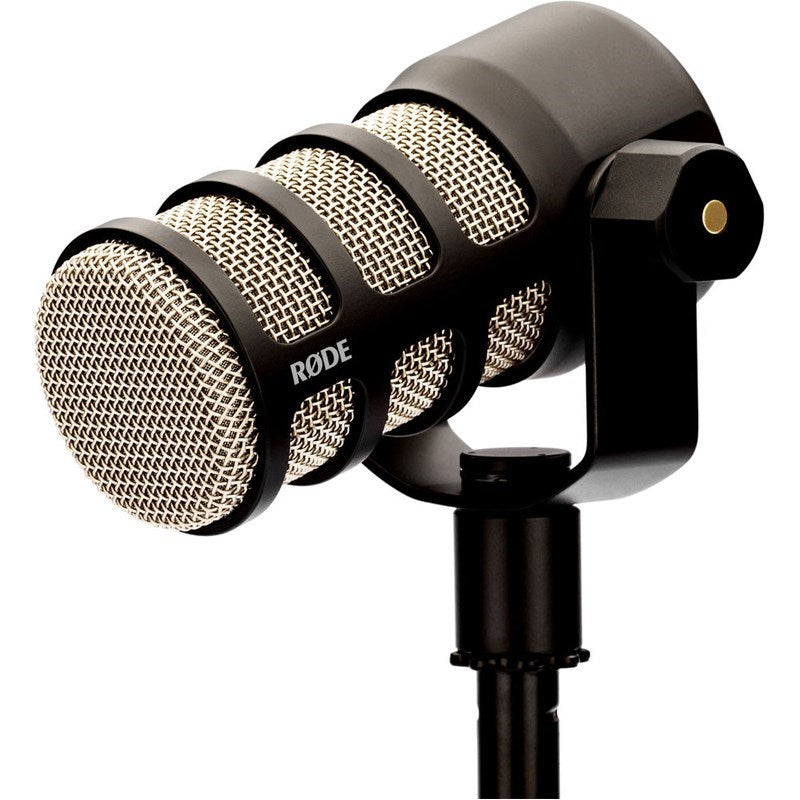 Rode Pod Mic Cardioid Dynamic Broadcast Microphone - Black