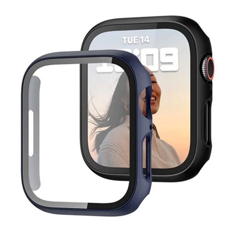 Apple Watch Full Protection Case with Tempered Glass For 45 MM Apple Watch