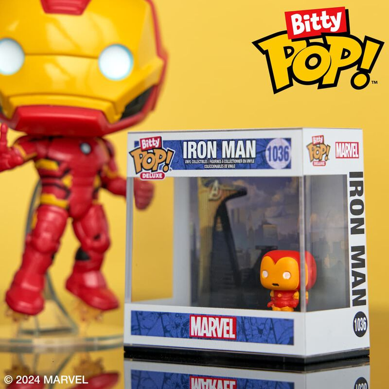 Funko Bitty Pop Deluxe! Marvel: Iron Man (Avenger Tower)