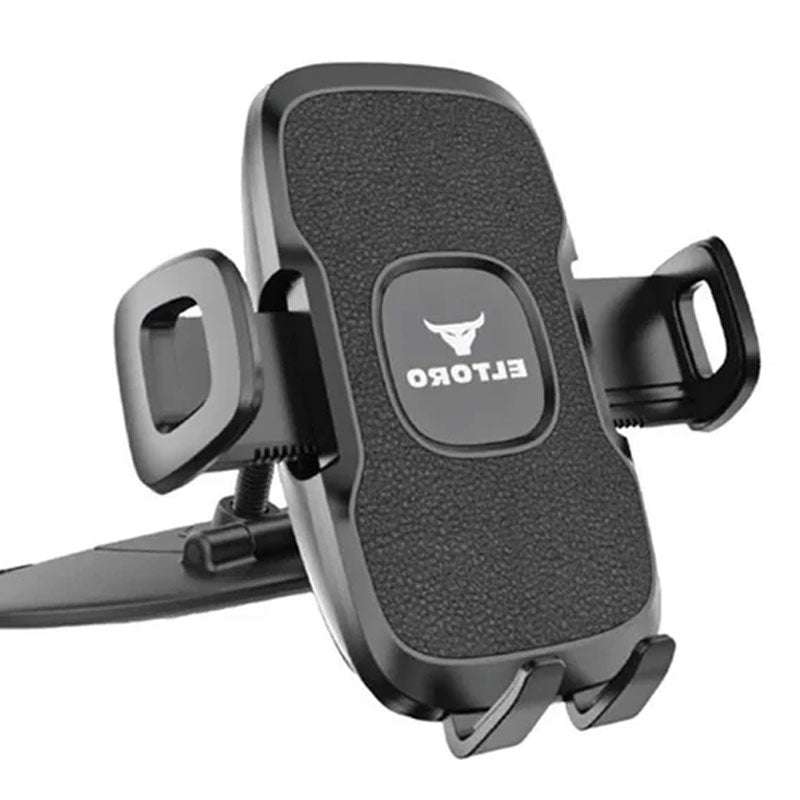 Eltoro CD Slot Car Mount + Magsafe Phone Holder, Black