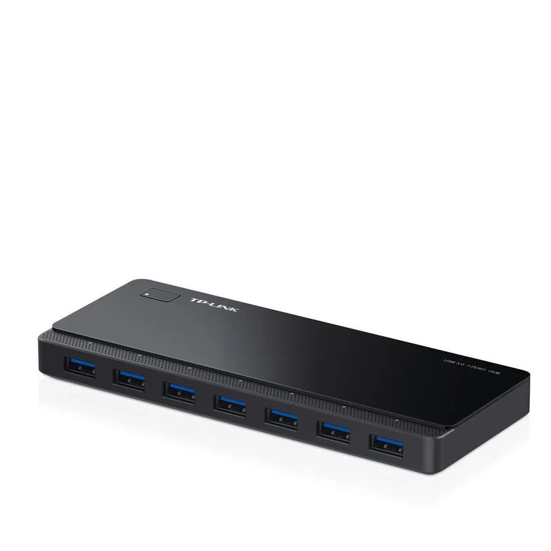 TP-Link 7-Port USB HUB, USB 3.0 Ports, Transfer Speeds Upto 5Gbps & Plug and Play