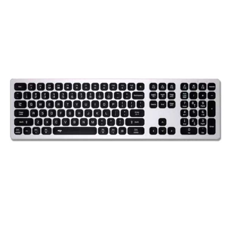 AIGO V800 Wired RGB Keyboard For Mac & Windows - Silver