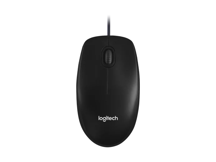 Logitech M100 Corded Mouse – Wired USB Mouse - Black / Logitech