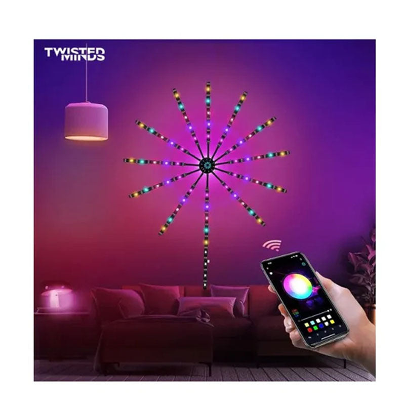 Twisted Minds RGB Fire work LED Music Light Strip