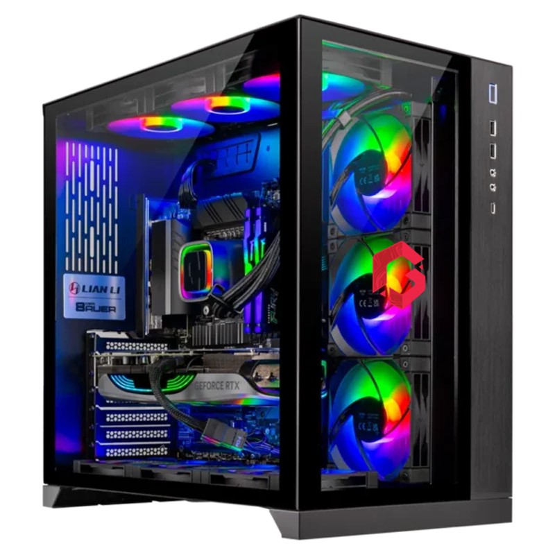 Buy Gameon Edition LIAN LI Dynamic Mid Tower Case - Black Online in ...