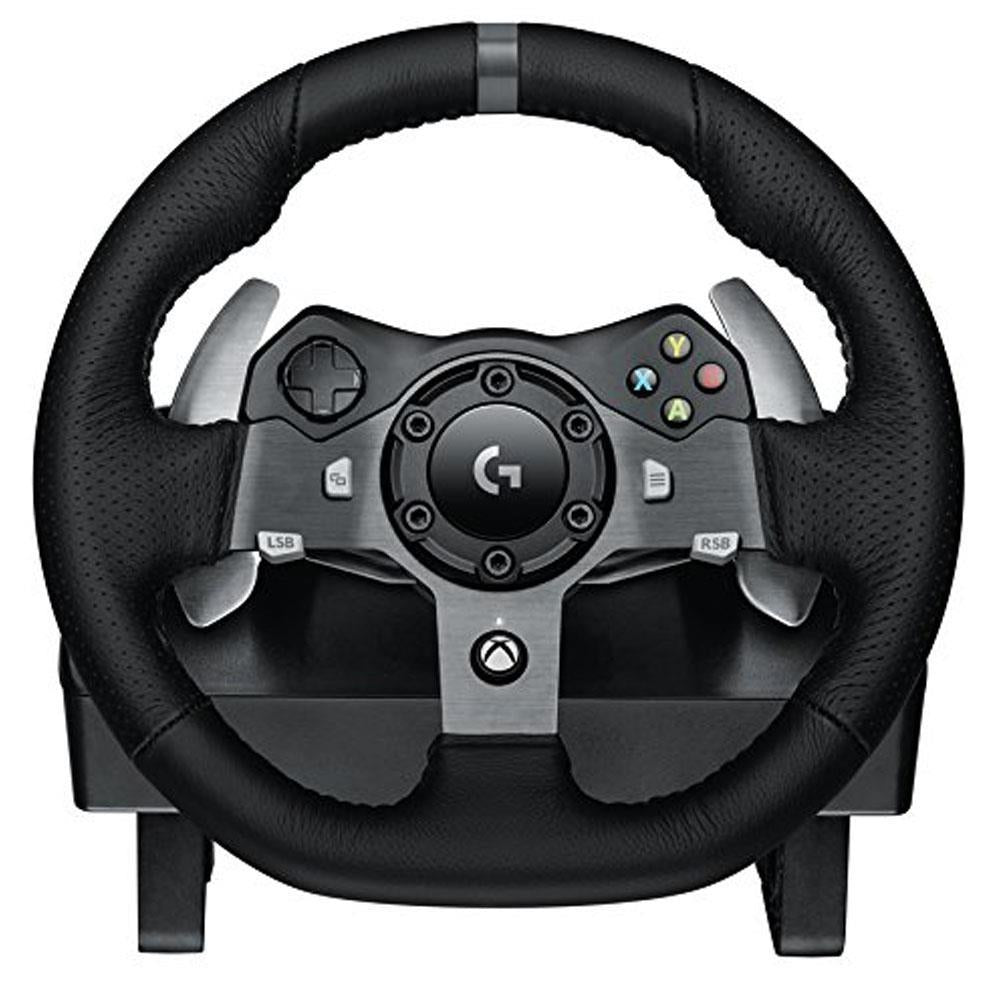 Logitech Driving Force G920 Racing Wheel with Driving Force Shifter for Xbox One and PC - Black